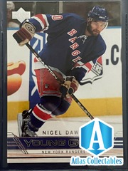 2006-07 Upper Deck Young Guns Rookie #231 Nigel DAWES YG RC